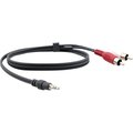 Kramer Electronics 3.5Mm To 2 Rca Breakout Cable 3 95-0122003